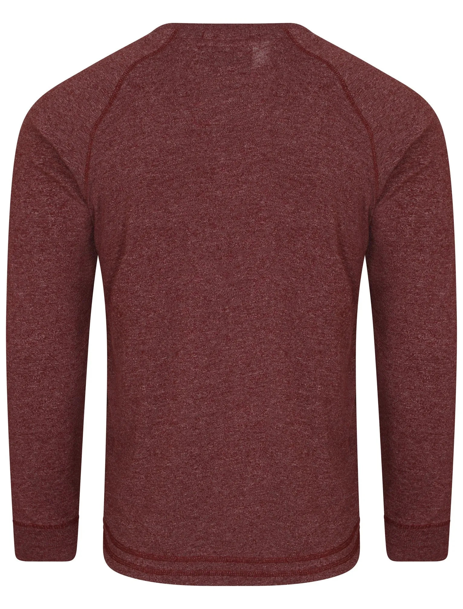 Port Hayward Slub Long Sleeve Top in Oxblood - Tokyo Laundry