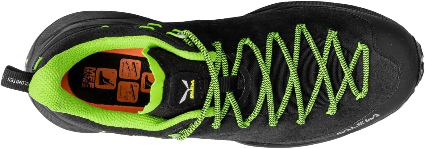 Salewa Men's Dropline Leather Hiking Shoe - Comfortable, Lightweight Trail Shoe for Speed Hiking