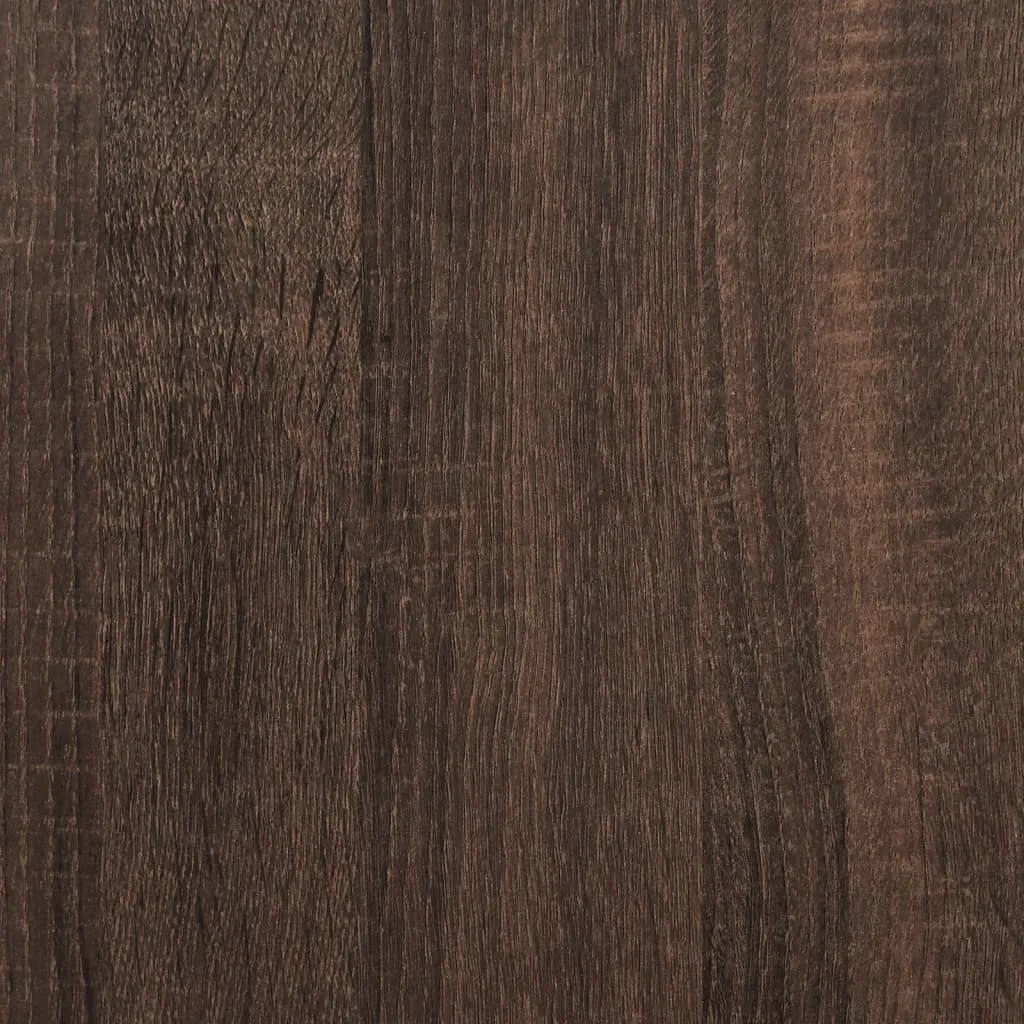 Shoe Cabinet Brown Oak 60x34x96.5 cm Engineered Wood