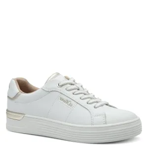 S.Oliver Womens White Lace-Up Shoe 5-23603-42