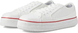 Thorogood Low-Height Warehouse Won Work Shoes for Men with Composite Safety Toe and Slip-Resistant Outsole, White, Size 12, W