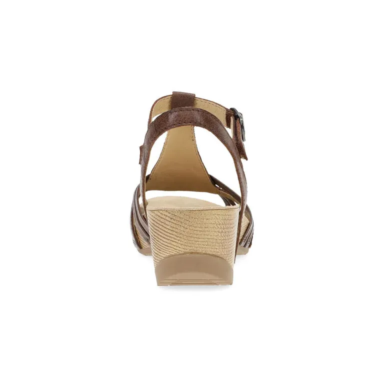 Tia Subtle Toe Weave in Brown