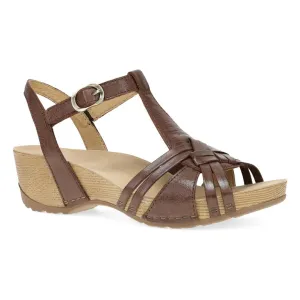 Tia Subtle Toe Weave in Brown