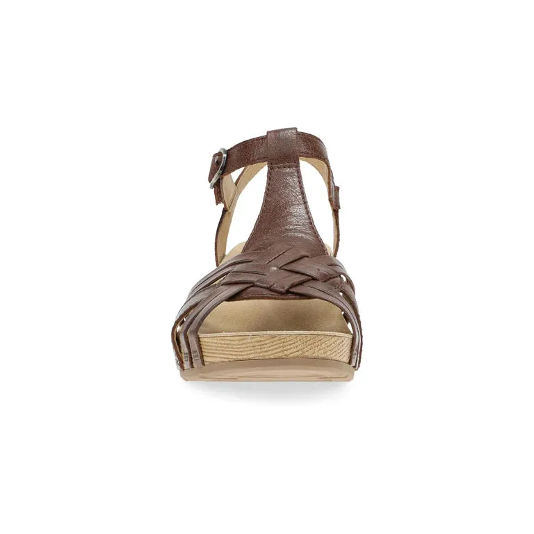 Tia Subtle Toe Weave in Brown