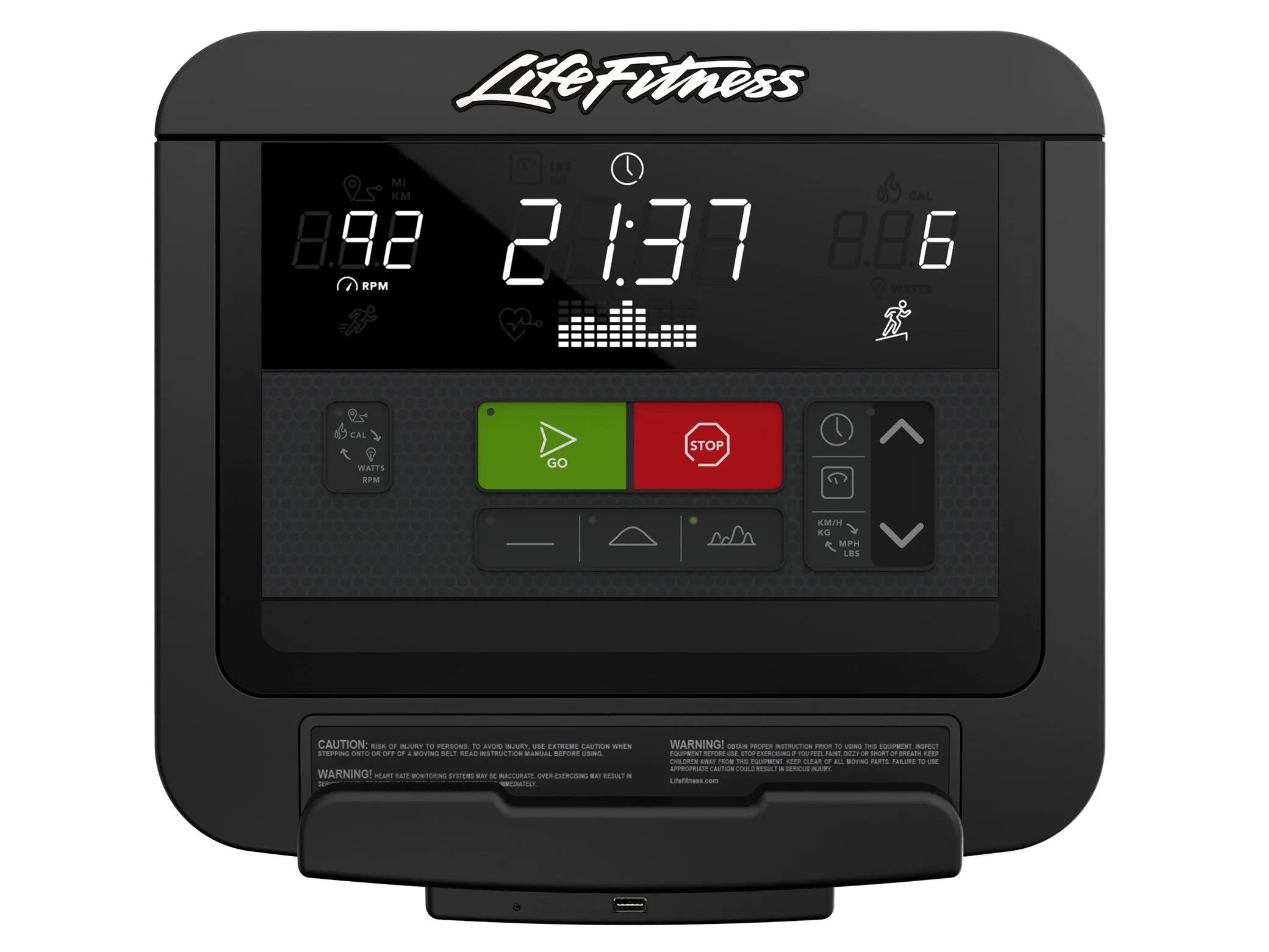 Used Life Fitness Integrity Series Elliptical Cross-Trainer INXSC