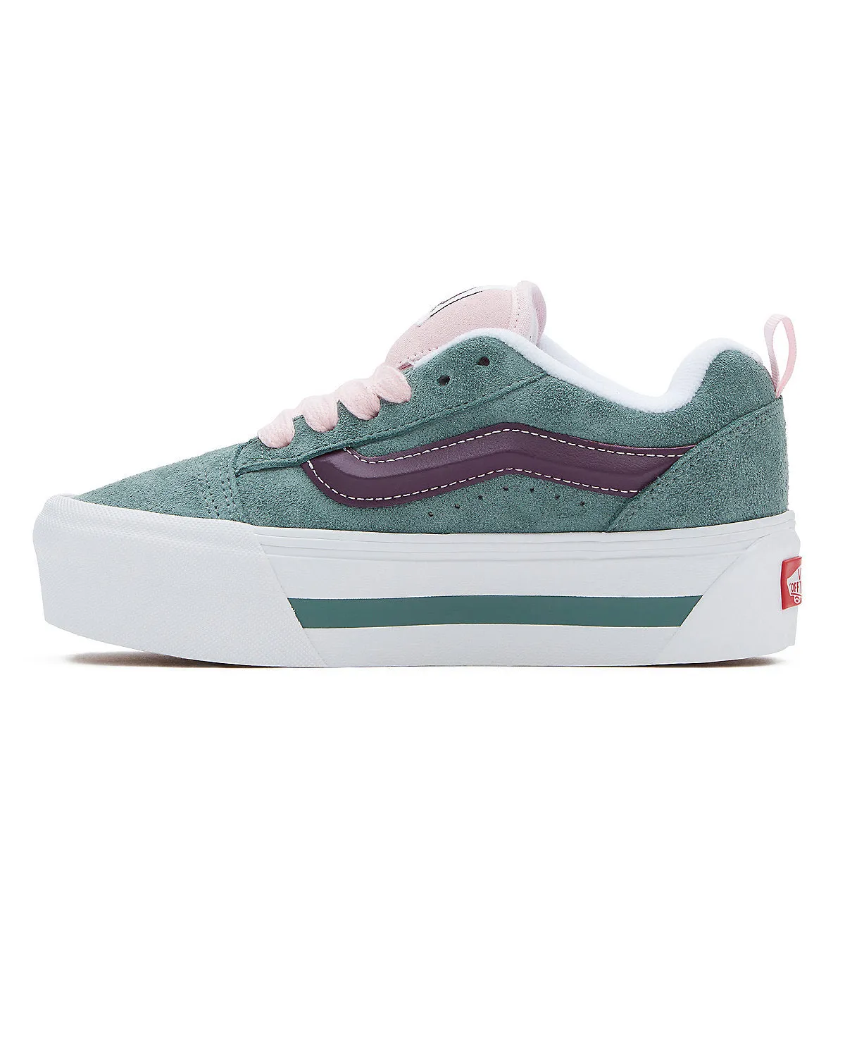 VANS Unisex Knu Stack Trainers - Silver Pine