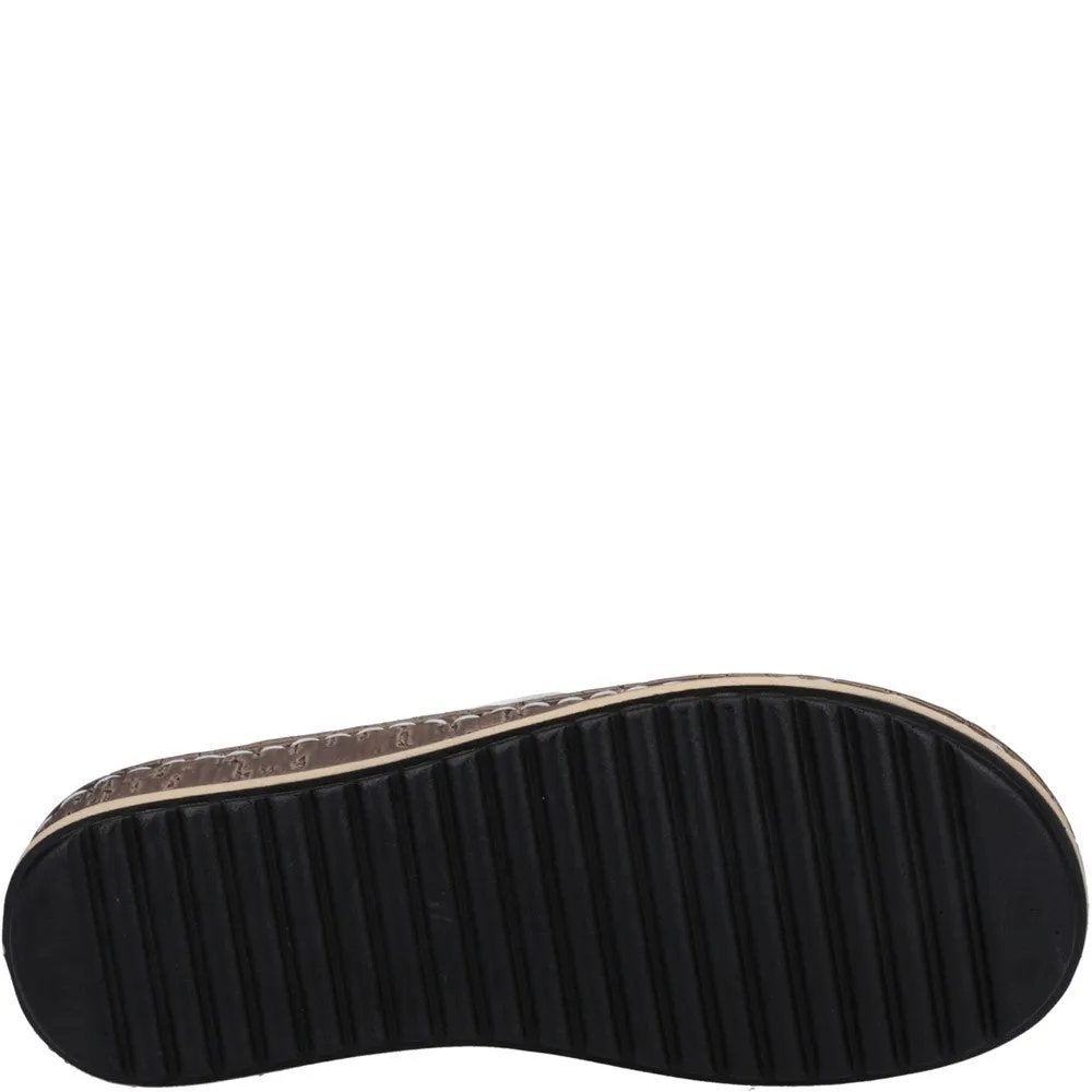 White Elissa Toepost Sandals