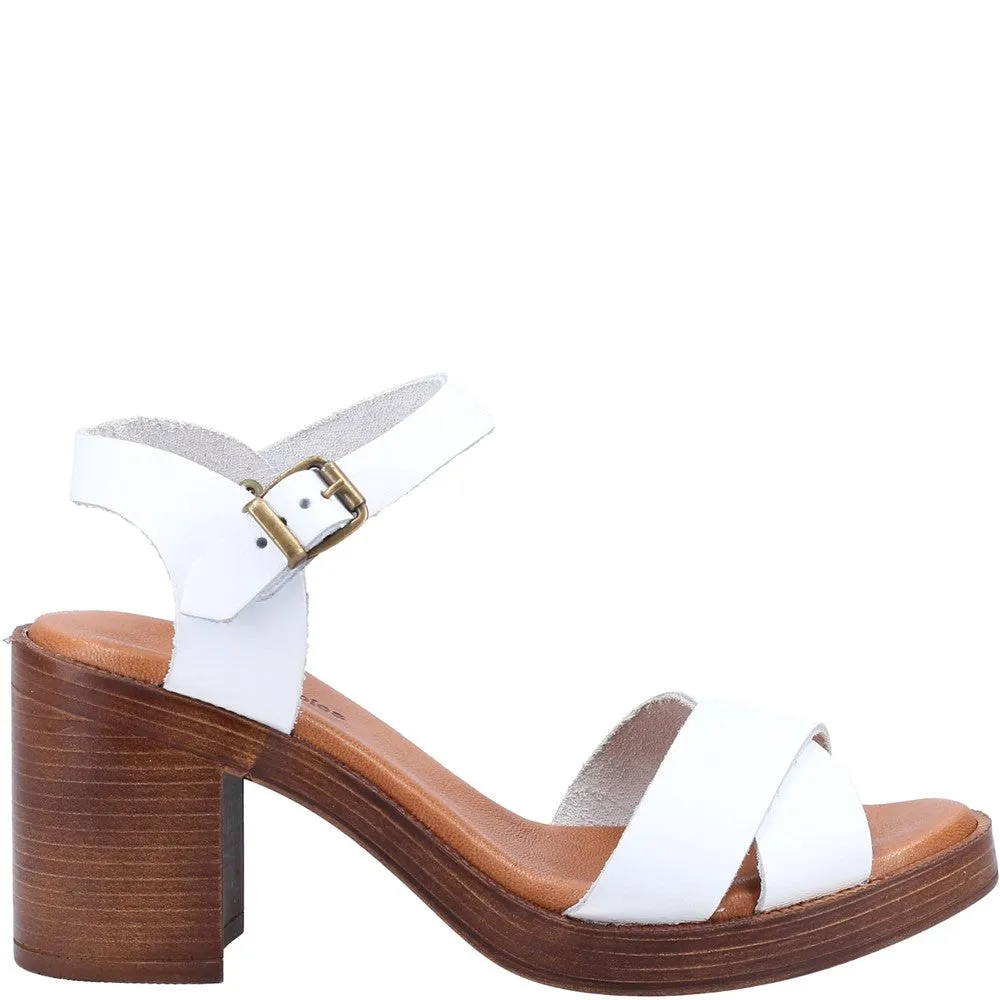 White Georgia Sandals