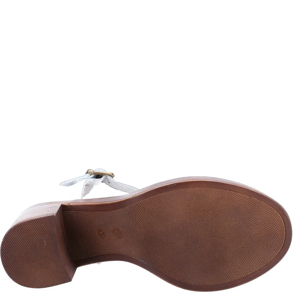 White Georgia Sandals