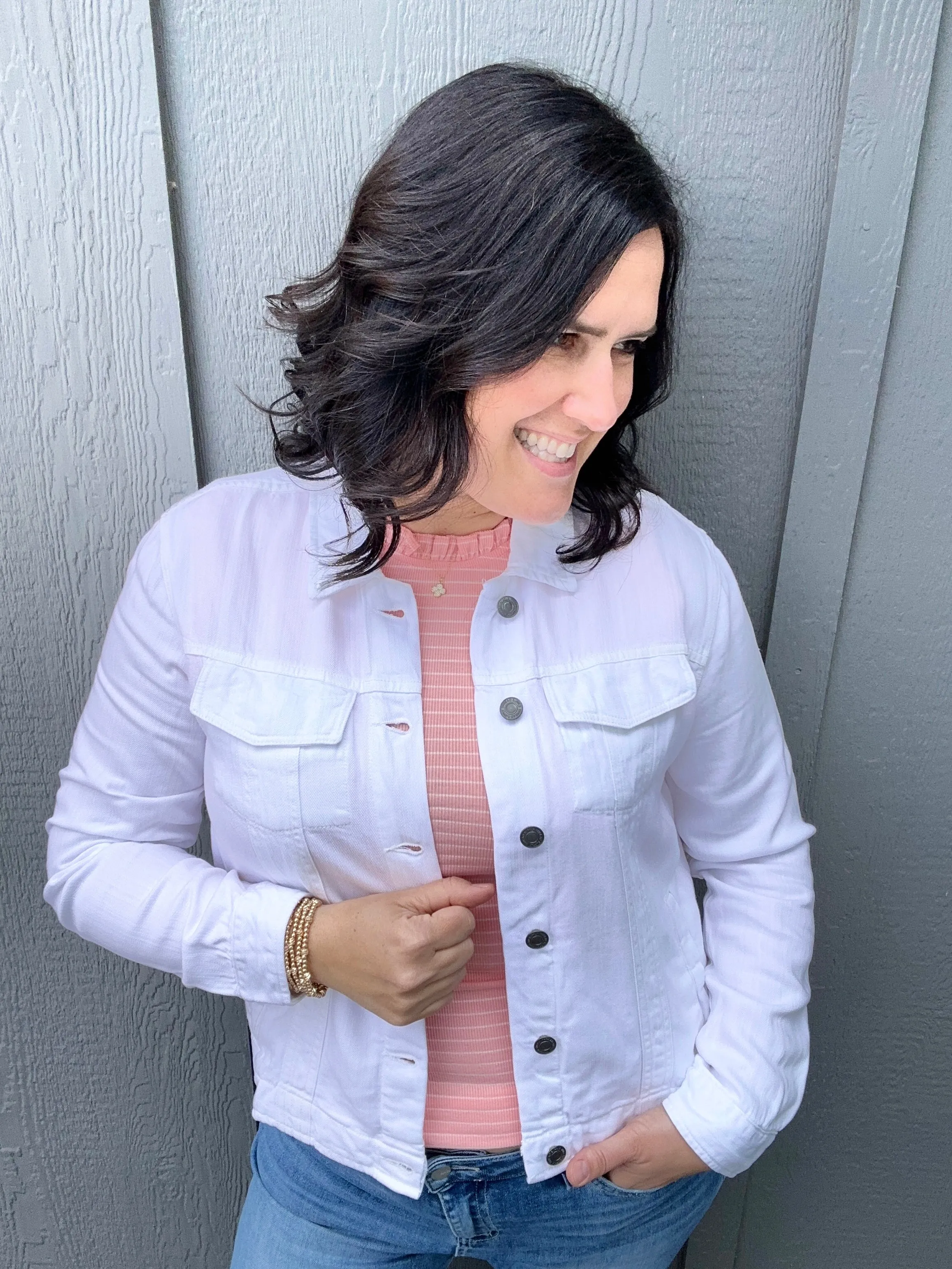 White Jackie Jacket