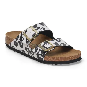 Women's Arizona Blooms White/Black Birko-Flor