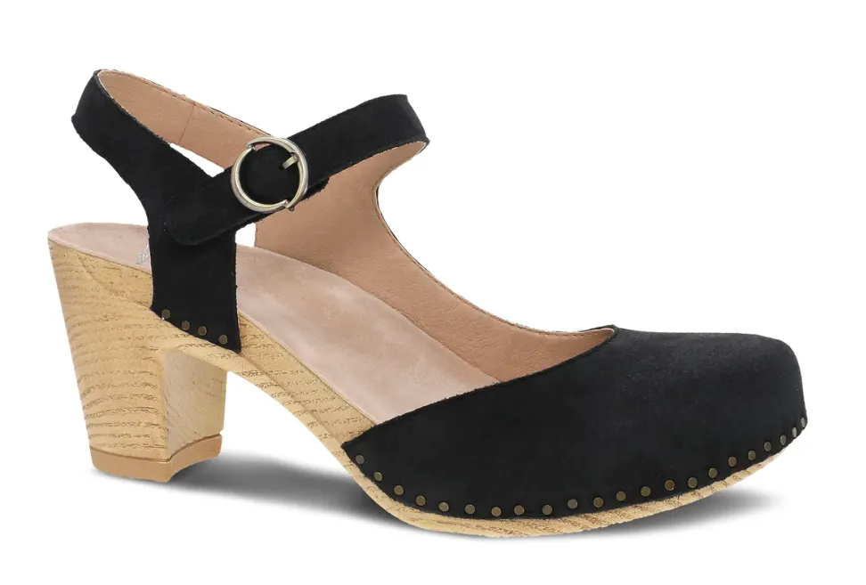 Women's Dansko Taytum 3114101400 Color:  Black Milled Nubuck