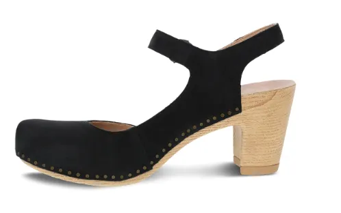 Women's Dansko Taytum 3114101400 Color:  Black Milled Nubuck