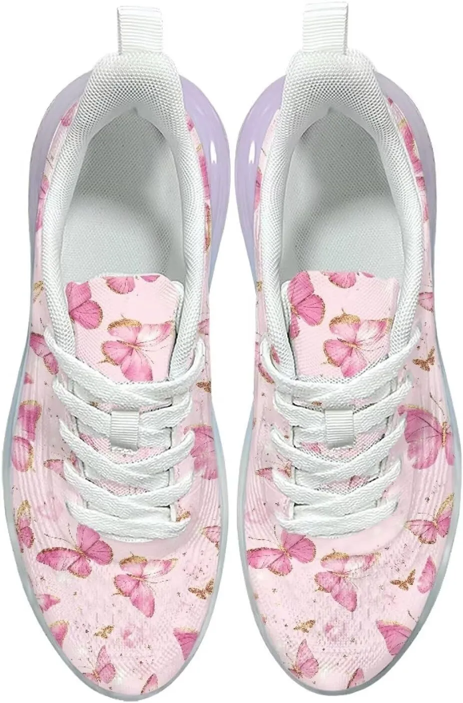 Women's Shoes Comfortable Low Top Air Cushion Workout Walking Sneaker Lightweight Non-Slip Footwear Running Shoes Women US 6-11