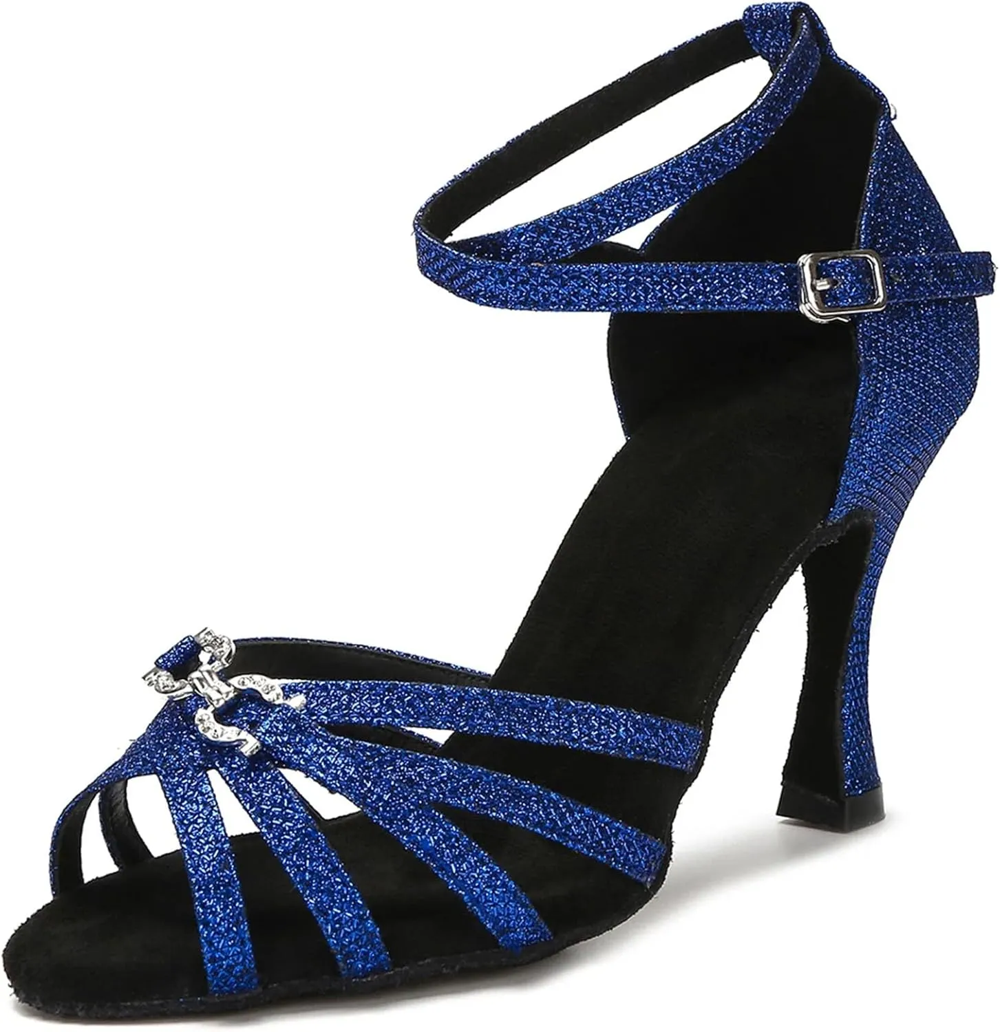 Women's Tango Salsa Latin Dance Shoes - Ballroom Professional Wedding Heels, 5CM/2Inch Heel Height