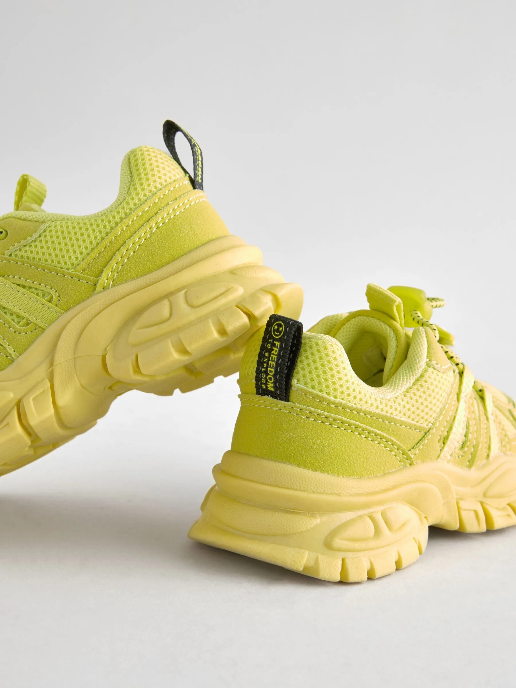 Yellow Chunky Trainers