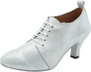 YKXLM Leather Practice Dance Shoes for Women Ballroom Latin Salsa Teacher Shoes Lace-up Modern Dance Shoes,Modle YCL159